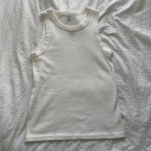 brandy melville long white connor tank